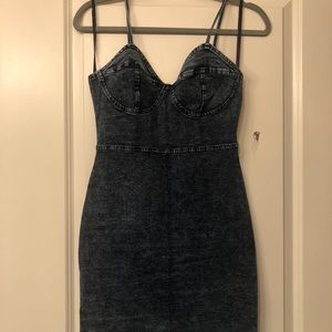 Denim dress